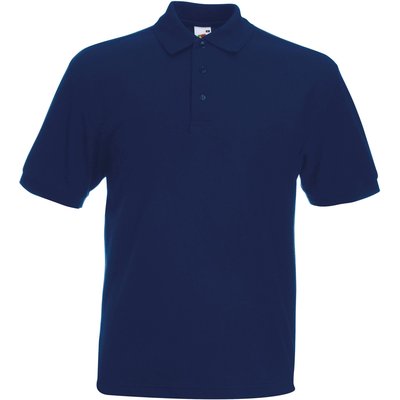 Polo tapeta con tres botones Azul XXL