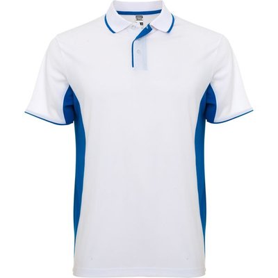 Polo técnico para deporte BLANCO/ROYAL M