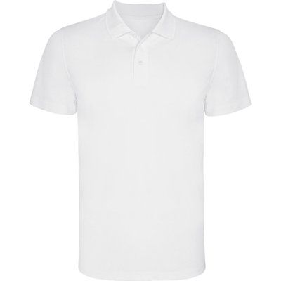 Polo Técnico Manga Corta Blanco S