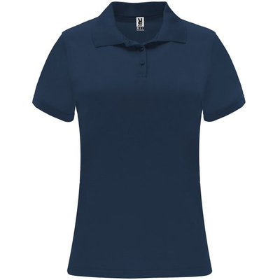 Polo técnico de manga corta para mujer Marino XL