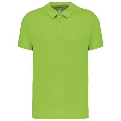 Polo transpirable hombre manga corta Verde L