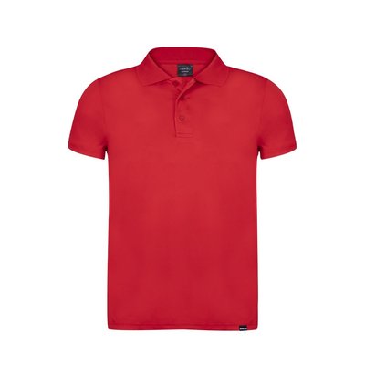 Polo Transpirable RPET 180g/m2 Rojo M