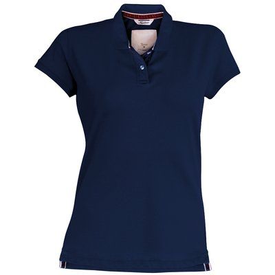 Polo vintage de mujer Vintage Navy M