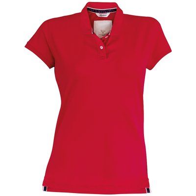 Polo vintage de mujer Vintage Red XS