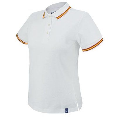 Polo con Vivo España Hombre BL XL