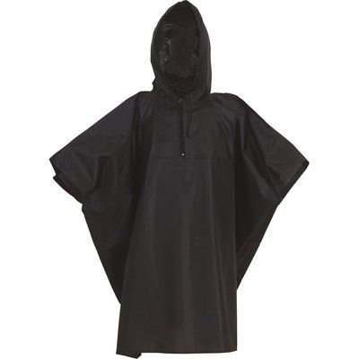 Poncho con capucha para la lluvia Black Child