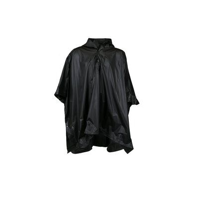 Poncho plegable impermeable para niños Black