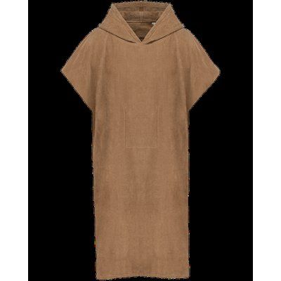 Poncho toalla con capucha unisex CAMEL L/XL