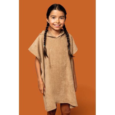 Poncho de toalla niño