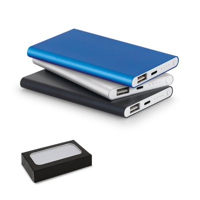 Power Bank 4000mAh Aluminio 5V/1A