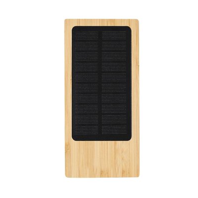 Power Bank Solar 4000mAh Bambú