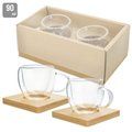 Producto Set de Café con Doble Pared para 2