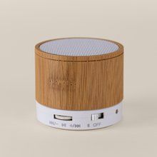 Producto Altavoz Bambú Bluetooth 5.0