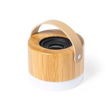 Producto Altavoz Bluetooth 3W Ø7.5 con Bambú y Asa