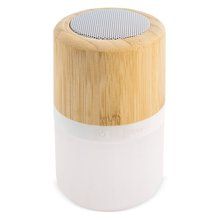 Producto Altavoz Luminoso de Bambú