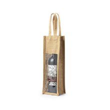 Producto Bolsa de yute reforzada para 1 botella de vino