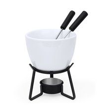 Producto Fondue de cerámica con base metálica