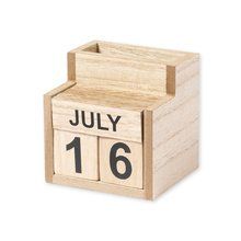 Producto Lapicero con Calendario Perpetuo MDF