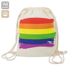 Producto Mochila Cuerdas Algodón con Arcoiris