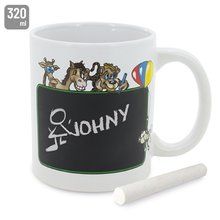 Producto Mug con Pizarra de Happy Animals y Tiza