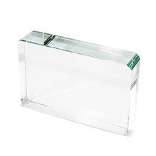 Producto Placa de Cristal Bloque Rectangular