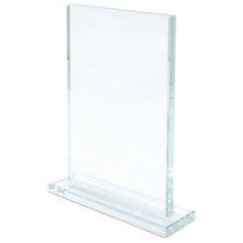 Producto Placa Cristal Rectangular con base