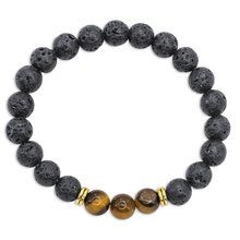 Producto Pulsera de Piedra Natural Volcánica/Ojo de Tigre