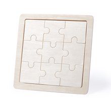 Producto Puzzle personalizable de madera con 9 piezas