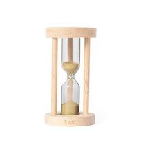 Producto Reloj Arena 3min Cristal/Madera Haya