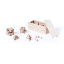 Producto Set de 3 juegos de habilidad en madera natural