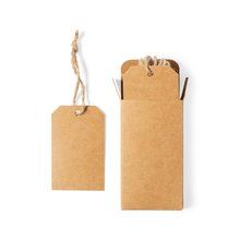 Producto Set Etiquetas Kraft con Cordón Yute 10pcs