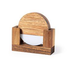 Producto Set Posavasos de Mármol y Madera