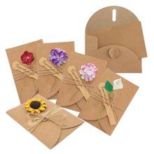 Producto Tarjetas Regalo con Flores Secas