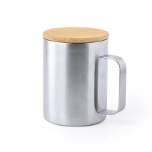 Producto Taza Térmica Inox. con tapa Bambú