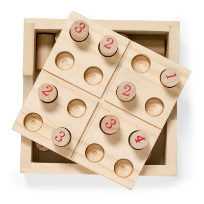 Producto Juego Sudoku Niños Madera