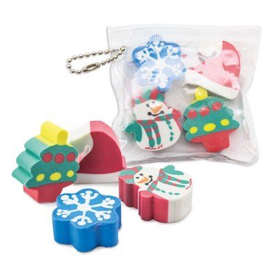 Producto Pack de 4 Gomas Navideñas