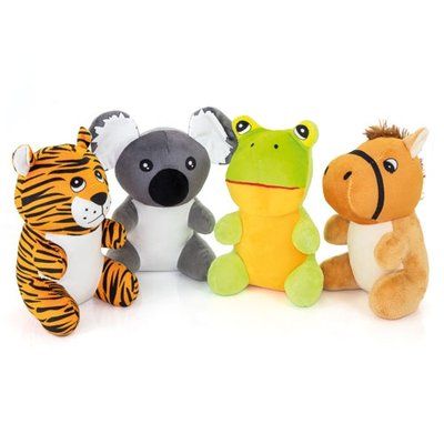 Producto Pack de 4 peluches de animales