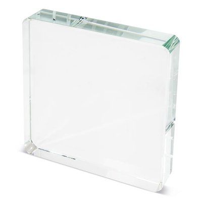 Producto Placa Cristal Cuadrada en Estuche