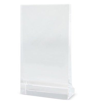 Producto Placa Cristal Rectángulo Vertical