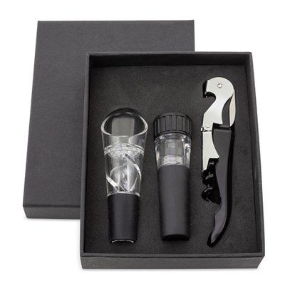 Producto Set de Vino con Sacacorchos Tapón y Dosificador