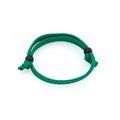 Pulsera Ajustable de Poliéster Verde