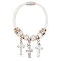 Pulsera con colgantes de cruces