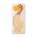 Puzzle Dinosaurio Numerado en Madera Pino