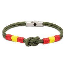 Pulsera Bandera España Ajustable VE-MILITAR