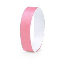 Pulsera para eventos de fibra sintética Rosa