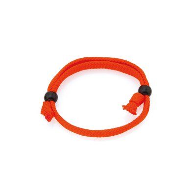 Pulsera Ajustable de Poliéster Rojo