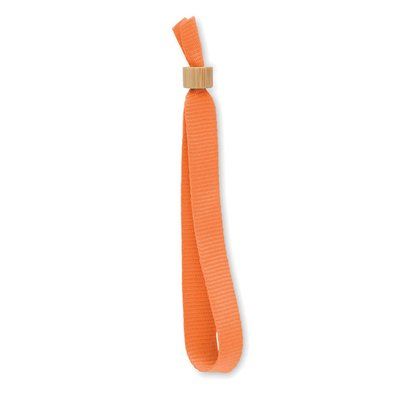 Pulsera RPET Ecológica Naranja