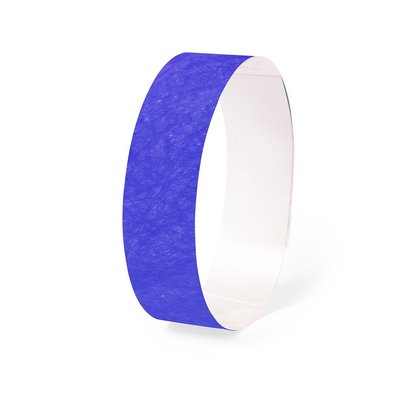 Pulseras numeradas de colores resistentes al agua Azul