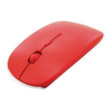 Ratón Inalámbrico Óptico USB Rojo