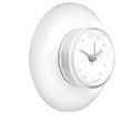 Reloj Analógico con Ventosa Blanco